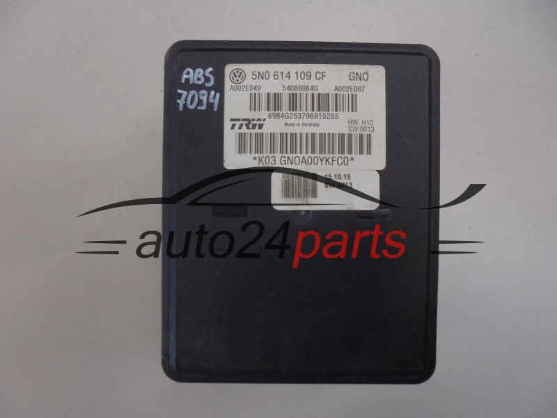 ABS POMPA I STEROWNIK AUDI Q3 65285243, 5N0 614 109 CF, 5N0614109CF