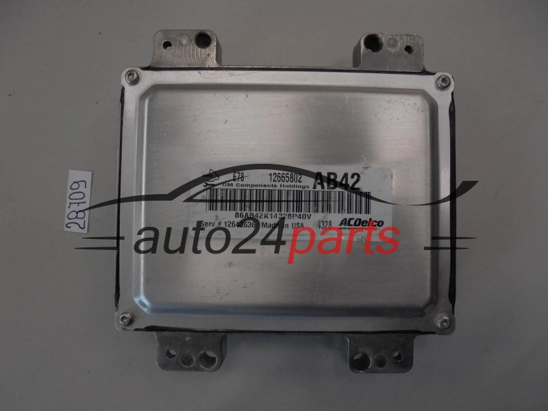 KOMPUTER STEROWNIK SILNIKA OPEL CORSA ACDelco 12665802 AB42, 12665802AB42