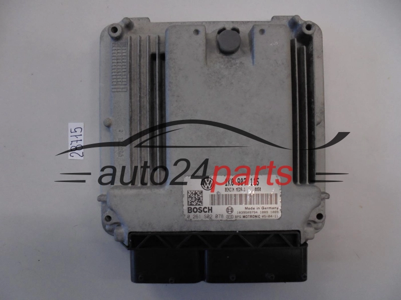 Sterownik silnika VW VOLKSWAGEN GOLF 2.0 TFSI BOSCH 0261S02078 1K0907115 MED9.1 -