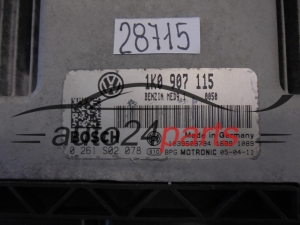 Sterownik silnika VW VOLKSWAGEN GOLF 2.0 TFSI BOSCH 0261S02078 1K0907115 MED9.1 -