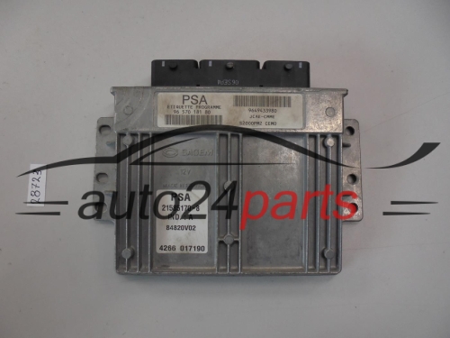 KOMPUTER STEROWNIK SILNIKA CITROEN C2 C3 1.4 Sagem 21585170-8 A, 215851708A, PSA 96 570 181 80, 9657018180, 9649433980