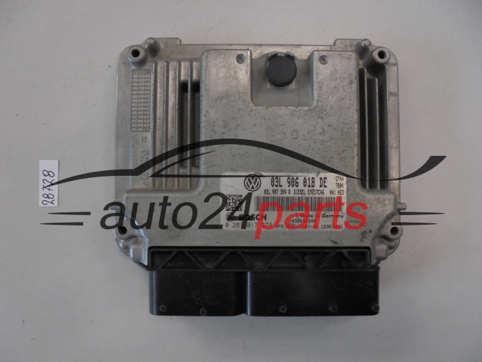 KOMPUTER STEROWNIK SILNIKA VOLKSWAGEN 0281017378 03L906018DE EDC17C46