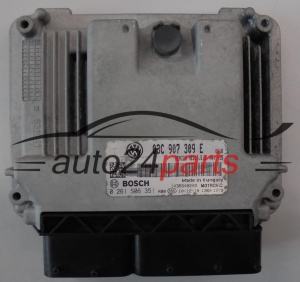 ECU CENTRALITA DE MOTOR VW VOLKSWAGEN BOSCH 0261S06351, 0 261 S06 351, 03C907309E, 03C 907 309 E 