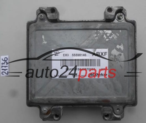 MOTORSTEUERGERÄT ECU STEUERGERAT OPEL CORSA D 55598146 ABXF