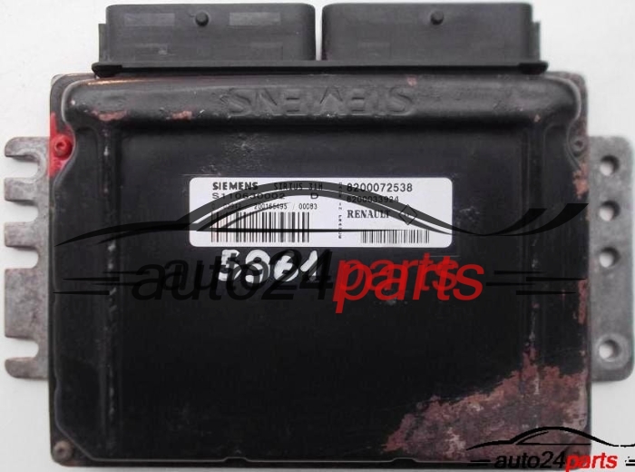 KOMPUTER STEROWNIK SILNIKA RENAULT MEGANE 2.0 16 V SIEMENS S110630002D, 8200072538, 8200033924