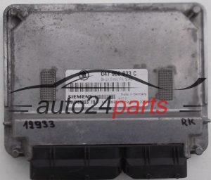 KOMPUTER STEROWNIK SILNIKA SKODA FABIA 1.4 MPI AQW 047906033C, SIEMENS 5WP44203