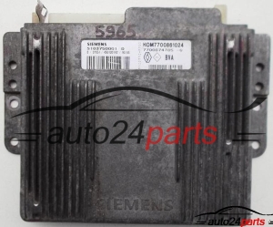 ECU CENTRALITA DE MOTOR RENAULT LAGUNA 2.0 8V S103750001 D, HOM7700861024, 7700874785 