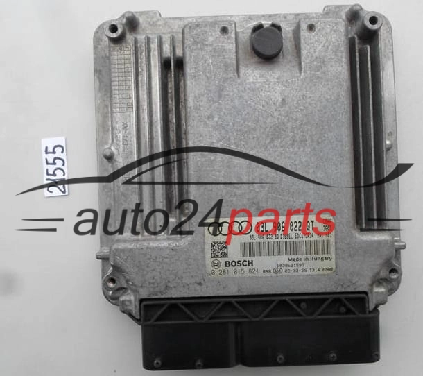 AUDI A3 2.0 TDI BOSCH 0 281 015 821, 0281015821, 03L 906 022 QT, 03L906022QT, EDC17CP14