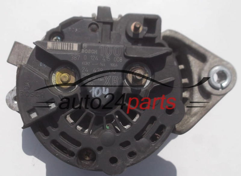 ALTERNATOR OPEL VECTRA B 1.6 X16XEL Y16XE Z16XE BOSCH 0 124 415 008,  24 439 410 XR