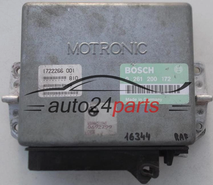 KOMPUTER STEROWNIK SILNIKA BMW E34 520I 2.0, BOSCH 0 261 200 172, 0261200172