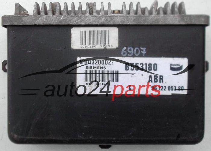 KOMPUTER STEROWNIK SILNIKA CITROEN XM 2.0 S101320002C, S101320002 C, B553180 ABR, 96 122 053 80, 9612205380