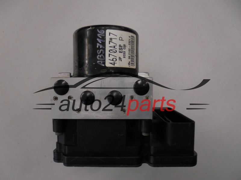 ABS POMPA I STEROWNIK MITSUBISHI LANCER 4670A717, 06.2102-2321.4, 06210223214, 06.2109-6032.3, 06210960323