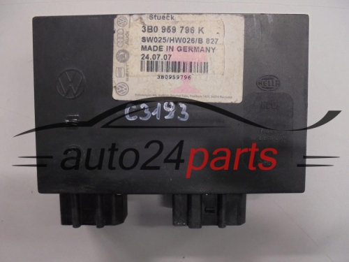 CENTRALKA MODUL STEROWNIK KOMFORTU VOLKSWAGEN SEAT SKODA 3B0 959 796 K, 3B0959796K