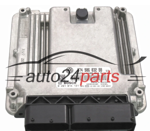 MOTORSTEUERGERÄT ECU STEUERGERÄT VOLKSWAGEN CRAFTER BOSCH 0 281 014 131 0281014131 074 906 032 BB 074906032BB EDC16CP34-4