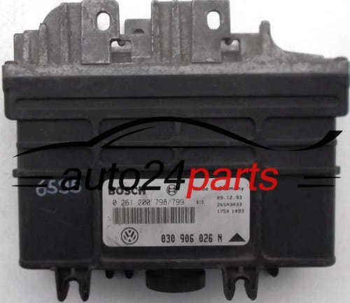 VW VOLKSWAGEN POLO 1.0 AAU BOSCH 0 261 200 798/799 0261200798 030 906 026 N 030906026N