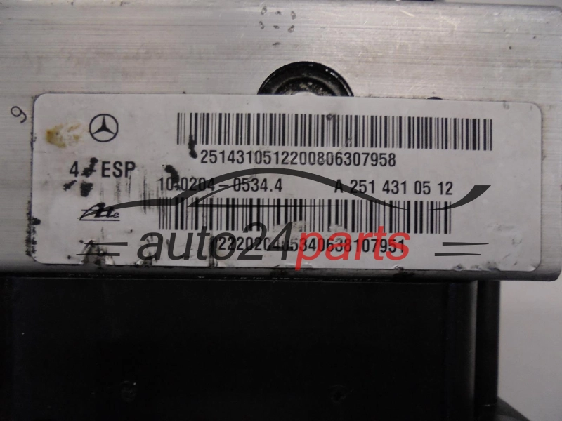 ABS POMPA I STEROWNIK MERCEDES BENZ 10.0208-0628.3, 10020806283, A2514310512, A2515452632