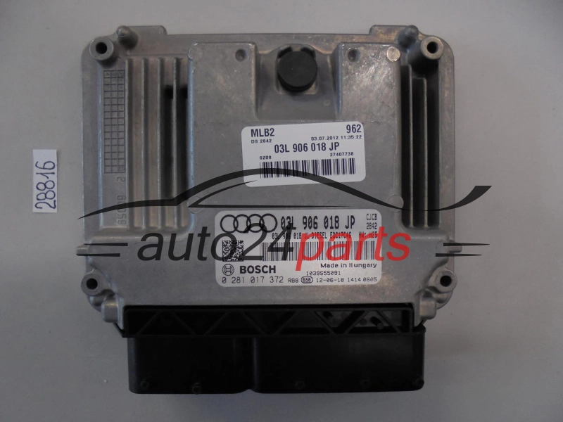 Komputer sterownik silnika Audi 0281017372 03L906018JP EDC17C46
