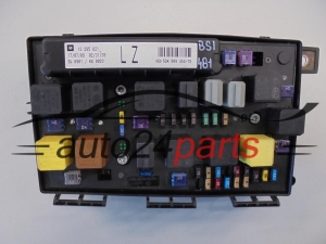 SKRZYNKA ELEKTRYCZNA PRZEKAŻNIKÓW I BEZPIECZNIKÓW MODUŁ NADWOZIA CENTRALKA KOMFORTU BSI OPEL ASTRA H ZAFIRA B 1.9 CDTI 13 285 621, 13285621 LZ, 5DK 009 464-70