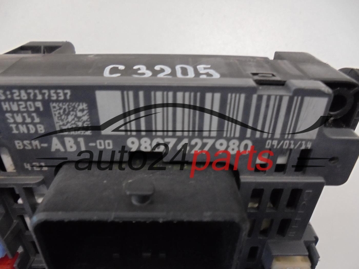CENTRALKA MODUL BSM CITROEN PEUGEOT Delphi 9807427980, 60357911