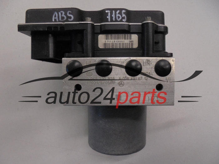 ABS POMPA I STEROWNIK MERCEDES W169 W245 BOSCH 0 265 230 870, 0265230870, A 006 431 67 12, A0064316712, 0 265 951 352, 0265951352