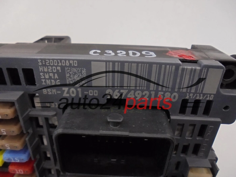 CENTRALKA MODUL BSM CITROEN PEUGEOT 9674921580, BSM-Z01-00