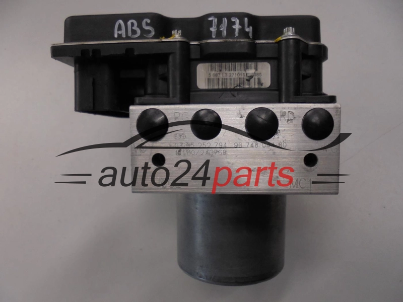 POMPA ABS I STEROWNIK CITROEN PEUGEOT 0265252794 9674804480 0265952285