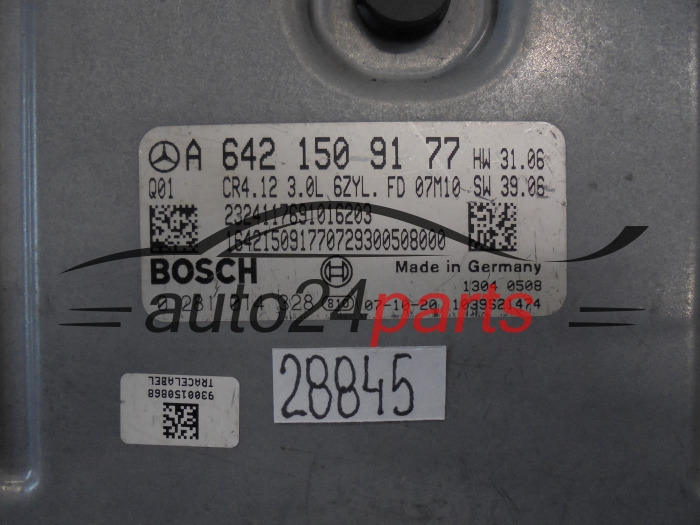 KOMPUTER STEROWNIK SILNIKA MERCEDES BENZ 0281014328 A6421509177 CR4.12