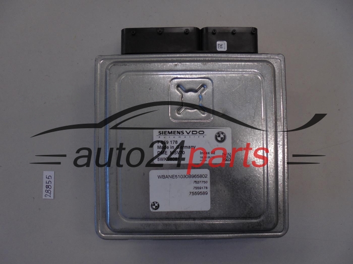 KOMPUTER STEROWNIK SILNIKA BMW 325 3.0 SIEMENS VDO 5WK98081, 7 559 178, 7559178, DME MSV70