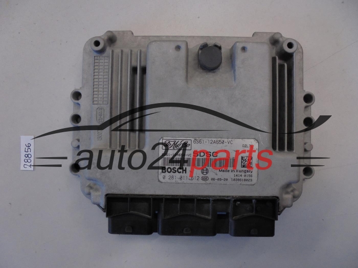 KOMPUTER STEROWNIK SILNIKA FORD FUSION FOCUS 2.0 TDCI BOSCH 0 281 011 612, 0281011612, FoMoCo 6S61-12A650-VC, 6S6112A650VC