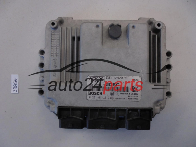 KOMPUTER STEROWNIK SILNIKA FORD FUSION FOCUS 2.0 TDCI BOSCH 0 281 011 612, 0281011612, FoMoCo 6S61-12A650-VC, 6S6112A650VC