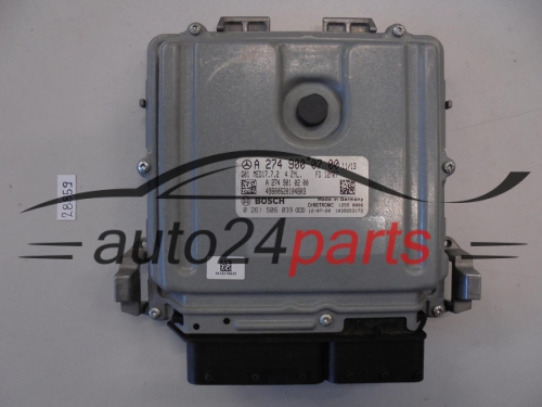 KOMPUTER STEROWNIK SILNIKA MERCEDES BENZ 0261S06039 A2749000700 MED17.7.2