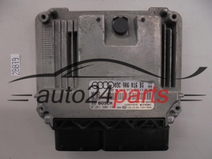 KOMPUTER STEROWNIK SILNIKA AUDI A1 1.4 TFSI 03C906016BG, 03C 906 016 BG BOSCH 0261S06190, 0 261 S06 190, BENZIN MED17.5.5  - 28879