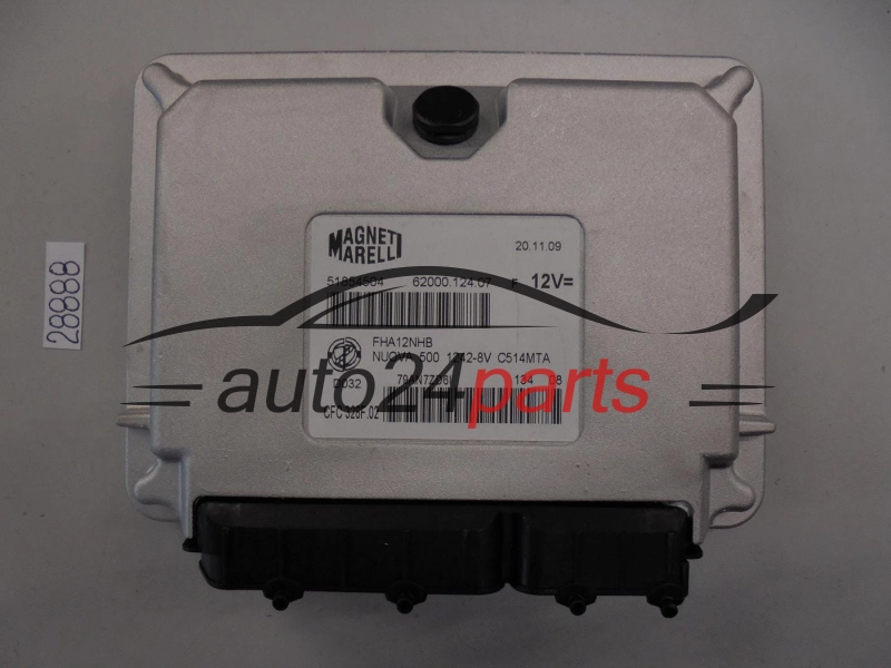 STEROWNIK SKRZYNI AUTOMATYCZNEJ FIAT 500 MAGNETI MARELLI CFC 328F.02, CFC328F02, 51854504
