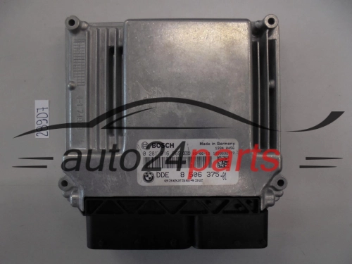 KOMPUTER STEROWNIK SILNIKA BMW SERII 1 E87 118 2.0 DIESEL BOSCH 0281016069, 0 281 016 069, DDE 8506375 -01