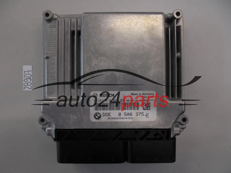 KOMPUTER STEROWNIK SILNIKA BMW SERII 1 E87 118 2.0 DIESEL BOSCH 0281016069, 0 281 016 069, DDE 8506375 -01