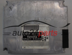CALCULATEUR MOTEUR TOYOTA COROLLA 1.6 3ZZ-FE 89661-02630 8966102630 MB175200-4061 MB1752004061