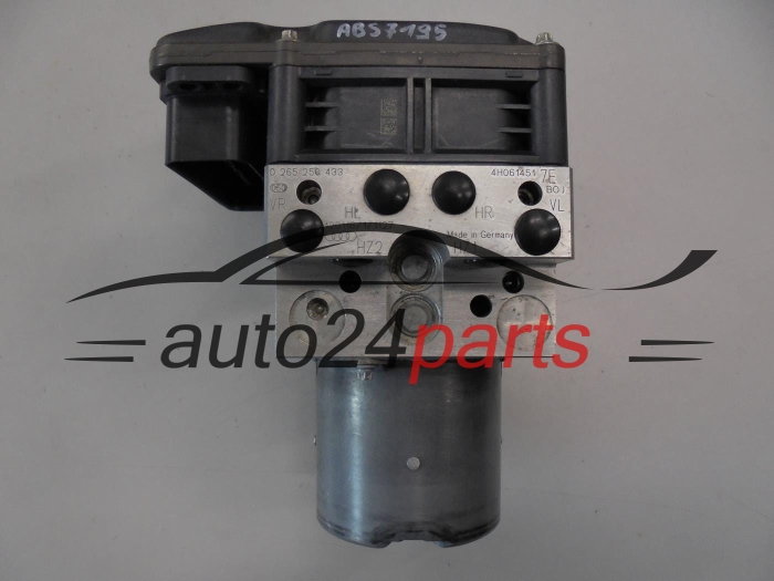 Pompe ABS et calculateur AUDI 0265250433 4H0614517E 0265960398