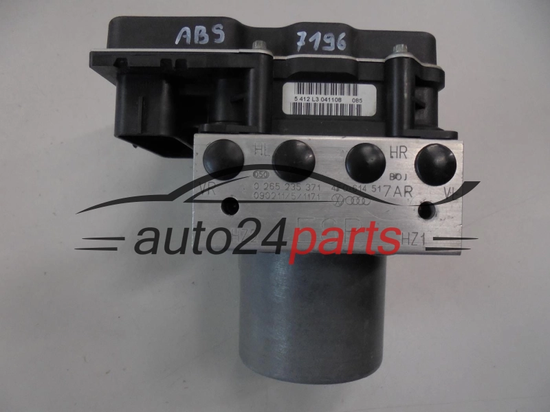 ABS POMPA I STEROWNIK AUDI BOSCH 0265235371, 4F0614517AR, 0265950727