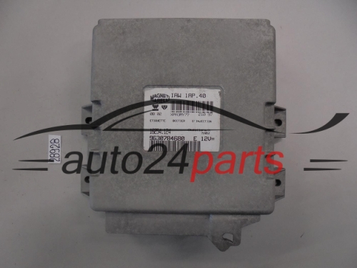 KOMPUTER STEROWNIK SILNIKA PEUGEOT 106 1.4 MAGNETI MARELLI IAW 1AP.40, IAW1AP40, 16254.124, 16254124, 9630784680 E