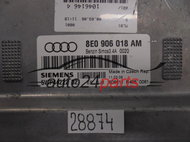 AUDI 8E0906018AM 5WP44222 02