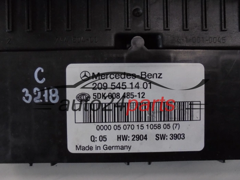 CENTRALKA MODUL MERCEDES BENZ 2095451401 5DK008485-12