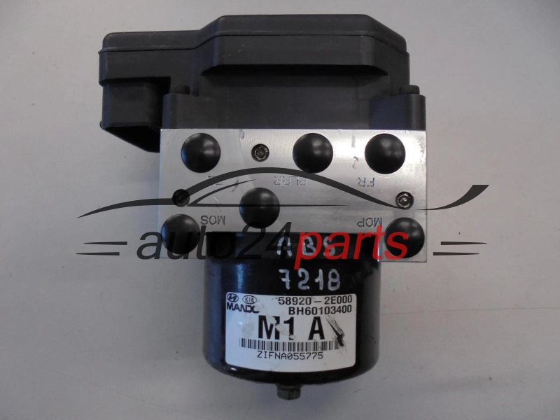 ABS POMPA I STEROWNIK HYUNDAI TUCSON KIA 58920-2E000, 589202E000, MANDO BH60103400, 5WY7507B, 58900-2E000, 589002E000