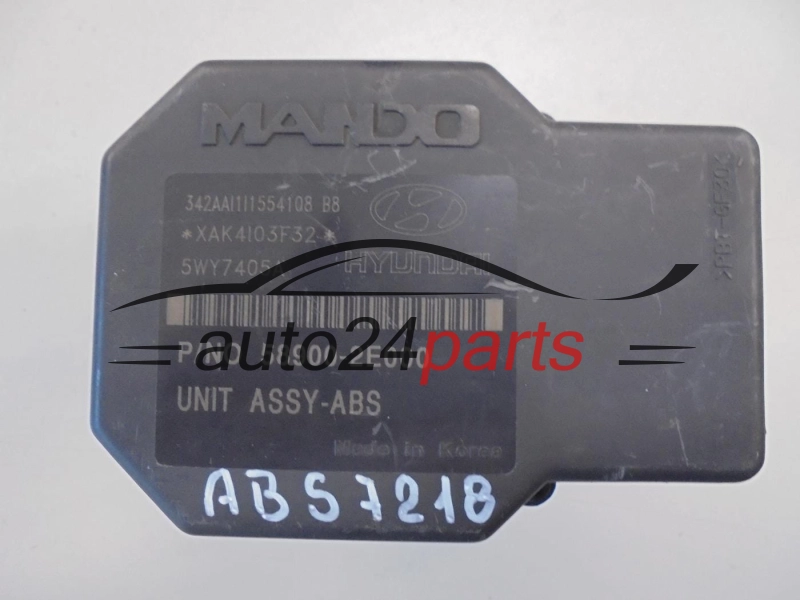 ABS POMPA I STEROWNIK HYUNDAI TUCSON KIA 58920-2E000, 589202E000, MANDO BH60103400, 5WY7507B, 58900-2E000, 589002E000