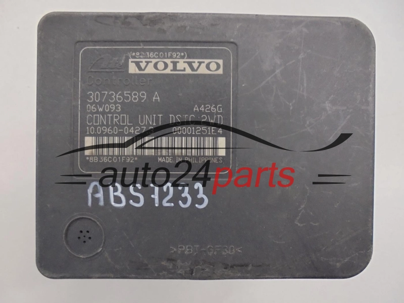 POMPA ABS I STEROWNIK VOLVO 31317629 8N51-28373-AA 8N5128373AA 30736589A