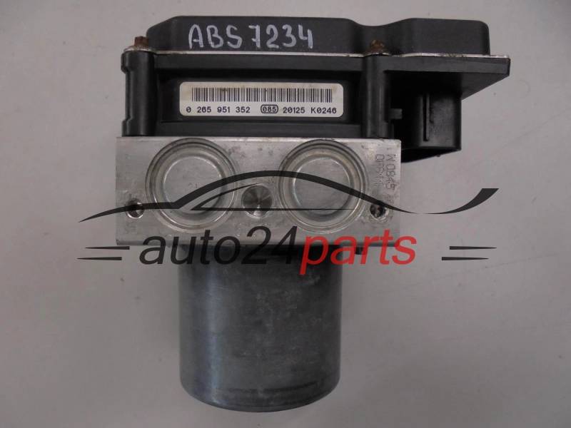 ABS POMPA I STEROWNIK MERCEDES W169 W245 BOSCH 0 265 230 870, 0265230870, A 006 431 67 12, A0064316712, 0 265 951 352, 0265951352