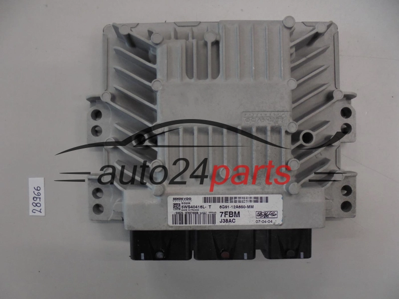 KOMPUTER STEROWNIK SILNIKA FORD 6G91-12A650-MM 6G9112A650MM 5WS40416L-T SID206