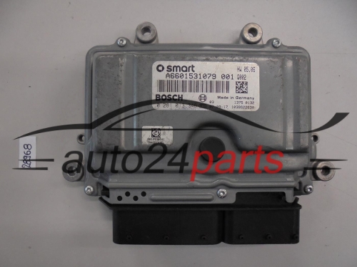 KOMPUTER STEROWNIK SILNIKA SMART 0.8 CDI, BOSCH 0 281 013 346, BOSCH 0281013346, A6601531079 001, A6601531079001
