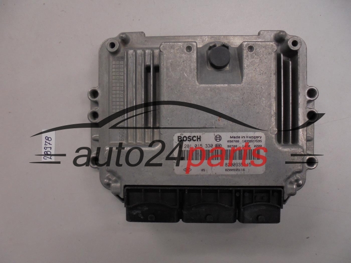 KOMPUTER STEROWNIK SILNIKA RENAULT TRAFIC OPEL VIVARO BOSCH 0 281 015 330, 0281015330, 8200935115