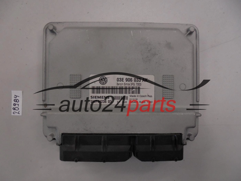 Sterownik silnika VOLKSWAGEN 03E906033AK 5WP44236 03 - 28984