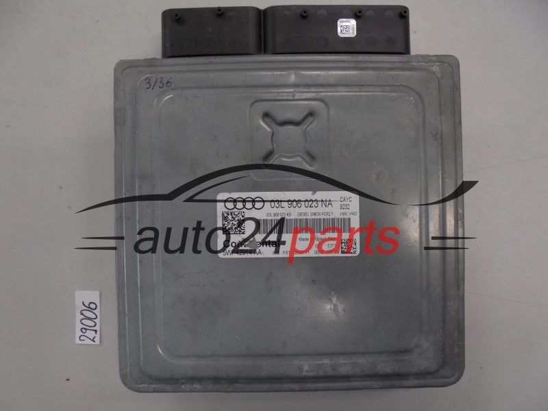 KOMPUTER STEROWNIK SILNKA AUDI 03L906023NA 5WP42914AA PCR2.1